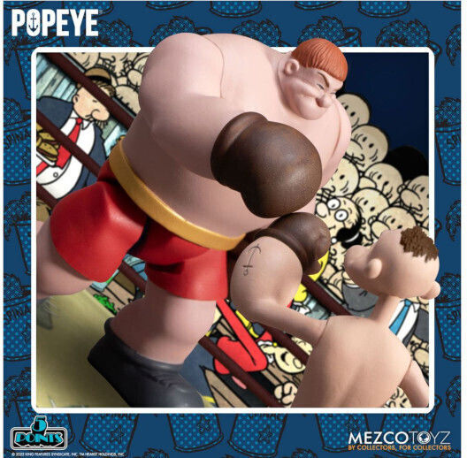 Mezco Toys Попай Popeye 5 Точки Фигура За Действие 9см