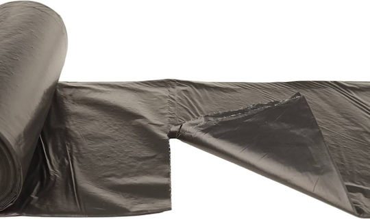vidaXL Trash Bags Capacity 240lt 100x125cm 150pcs Black