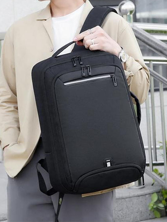 Playbags Collection Τσάντα Πλάτης 15.6" Μαύρη