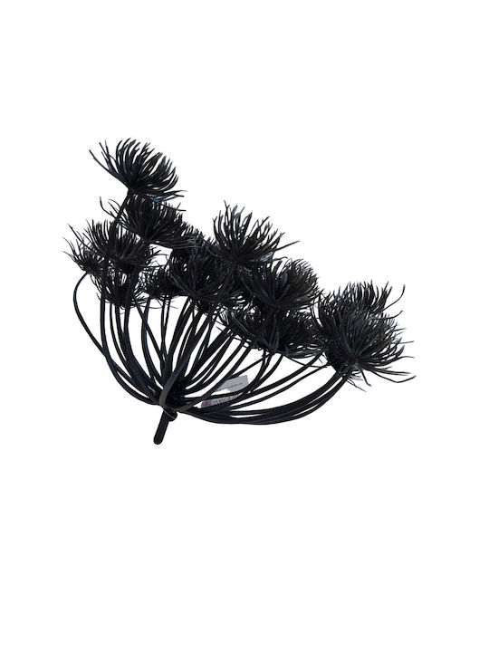 Artificial Decorative Branch Black 128cm 1pcs