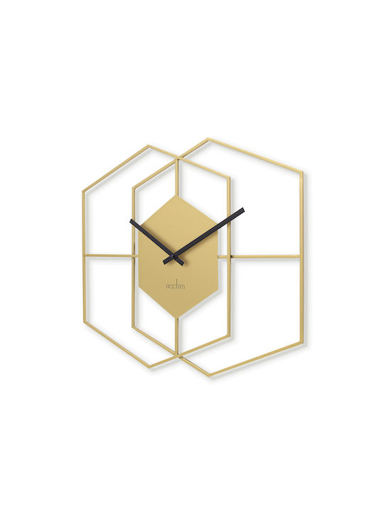 Acctim Wall Clock Gold