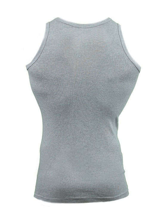 Tricou De Corp Fără Mâneci De Culoare Gri