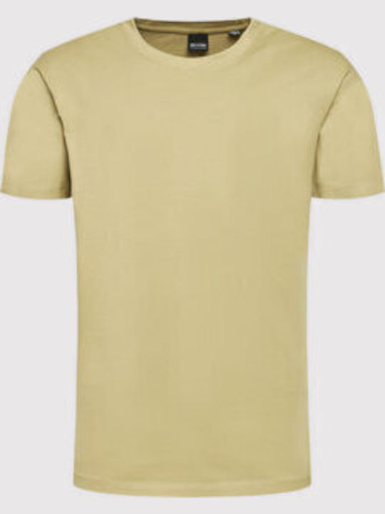 Polo Bluza Tricou Cu Mânecă Scurtă Bej