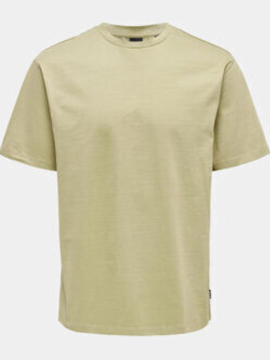 Polo Bluza Tricou Cu Mânecă Scurtă Bej
