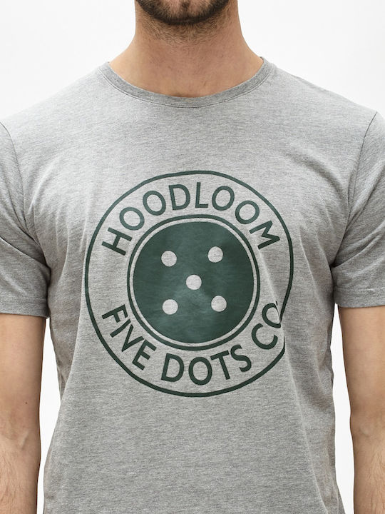 HoodLoom Men's Short Sleeve T-shirt Gray