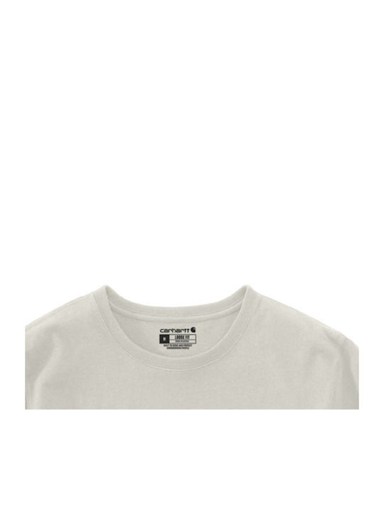 Carhartt T-shirt Bărbătesc cu Mânecă Scurtă beige