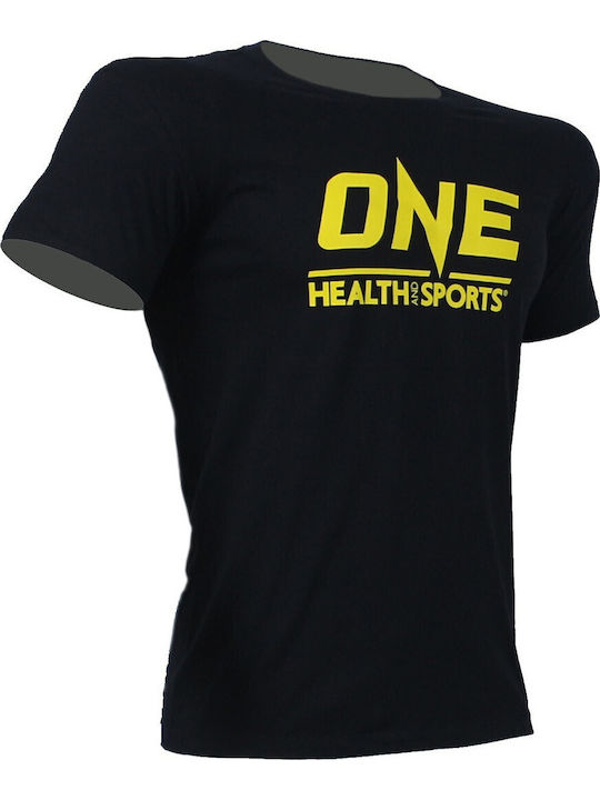 T-shirt Μαύρο