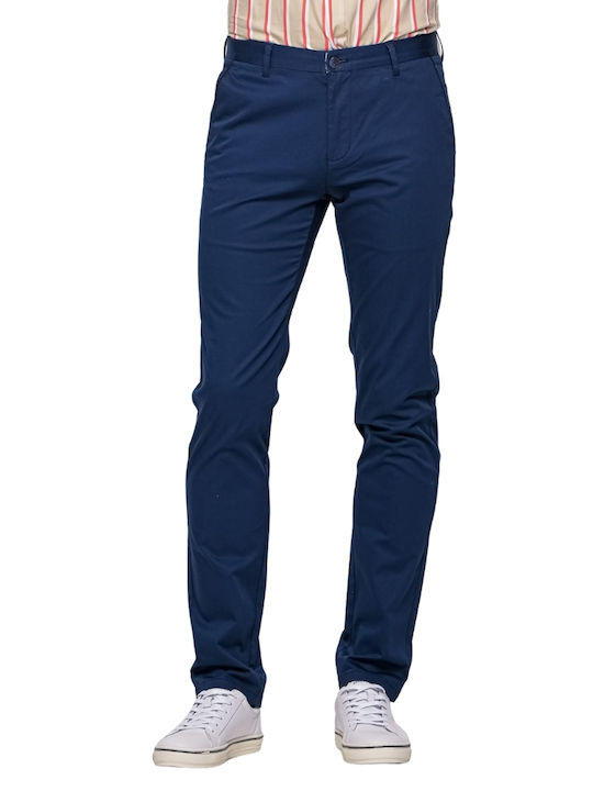 Beneto Maretti Ανδρικό Παντελόνι Chino Navy Μπλε