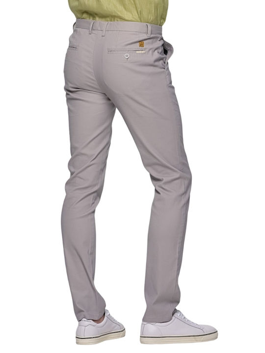 Trousers Chino Elastic Gray