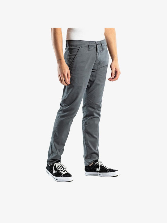 Reell Flex Men's Trousers Chino in Tapered Line Gray