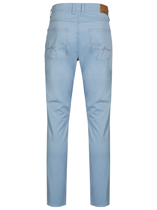 Hattric Men's Trousers Light Blue