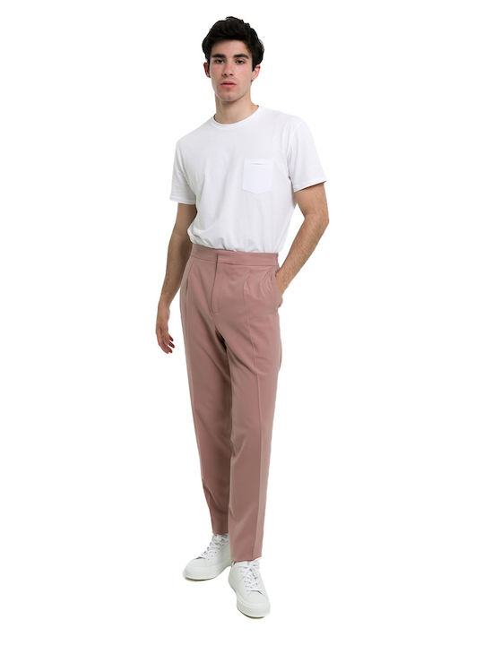 Techno Gabardine Trousers Παντελόνι Ελαστικό Ροζ