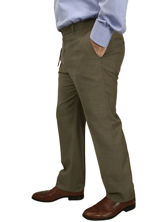 Tip Top Tailors Men's Trousers Khaki