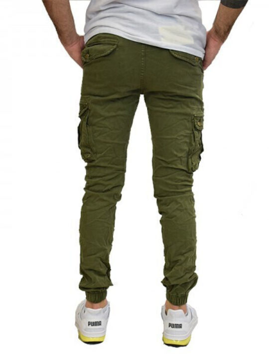 Senior Men's Trousers Cargo Green