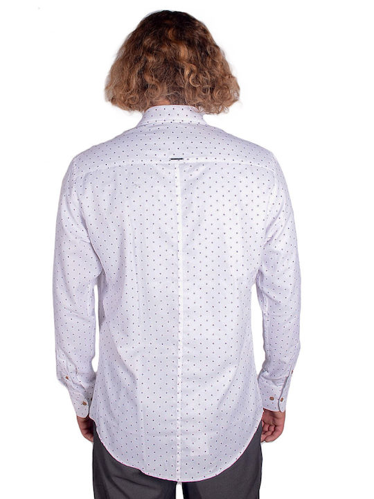 Vittorio Artist Shirt Vittorio Men's Shirt Long Sleeve White