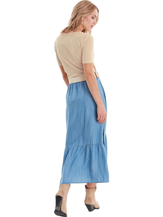Women's Summer Blouse Short Sleeve 80244/CEMENT