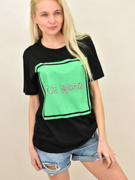 Potre Damen T-shirt Black