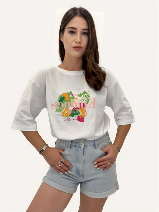 Ruya Women's Oversized T-shirt White