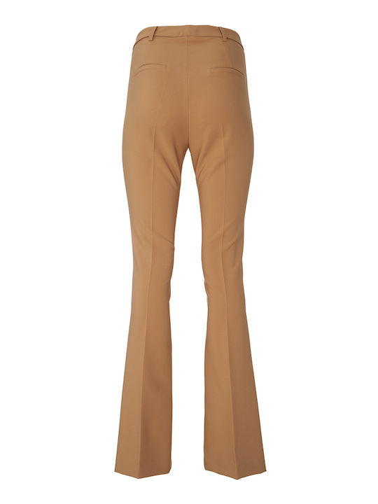 Twenty 29 Women's Fabric Trousers Tabac Brownc Brown