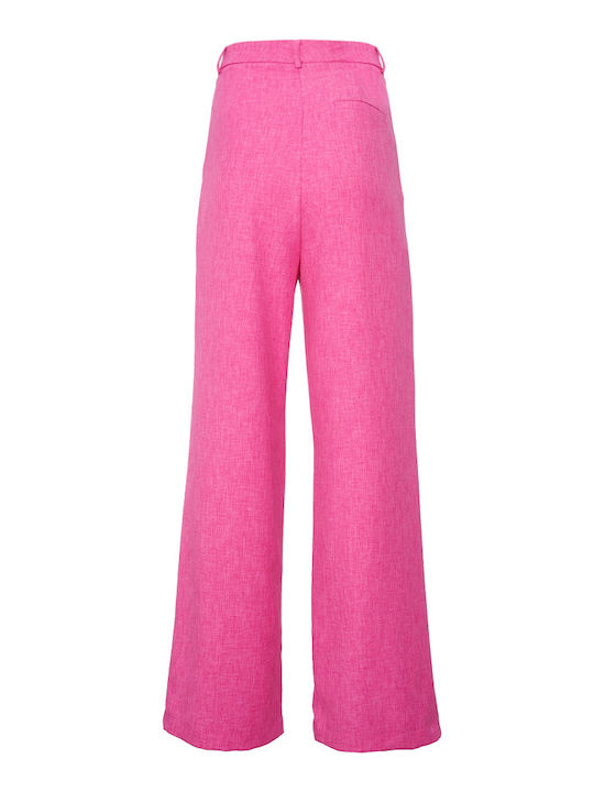 Twenty 29 Women's Fabric Trousers Fuchsia