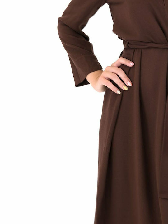 Dress Midi Seemisie Dress Brown