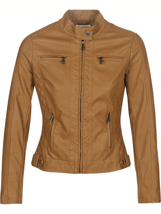 Puir Γυναικείο Biker Jacket Ταμπά