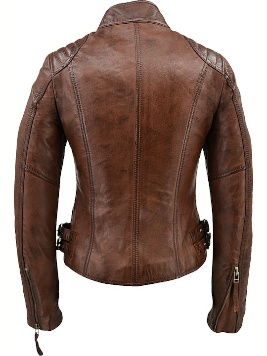 Piele Jachetă de femei Biker Jacket Maro