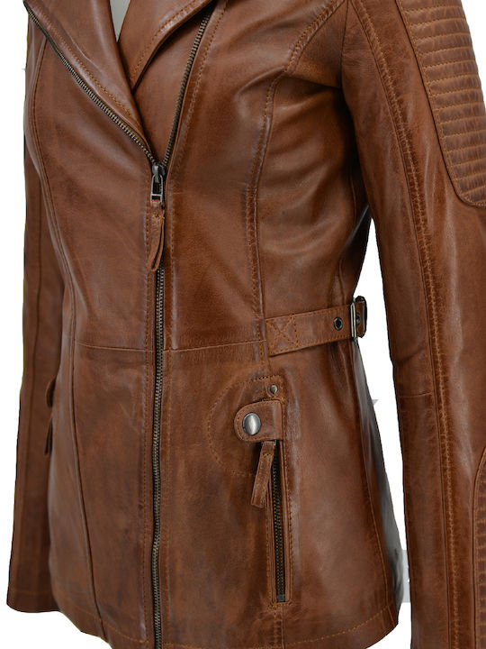 Piele Jachetă de femei Biker Jacket Maro