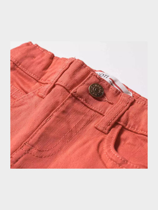 Kids' Denim Pants Orange Touch Sun