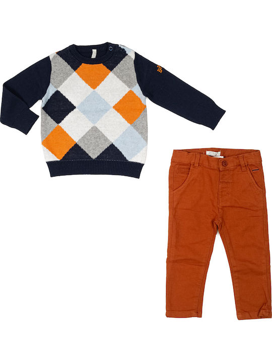 Kids' Denim Pants Brown