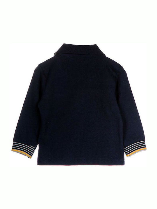 Losan Kinderpolo Langarm Marineblau Long Sleeve