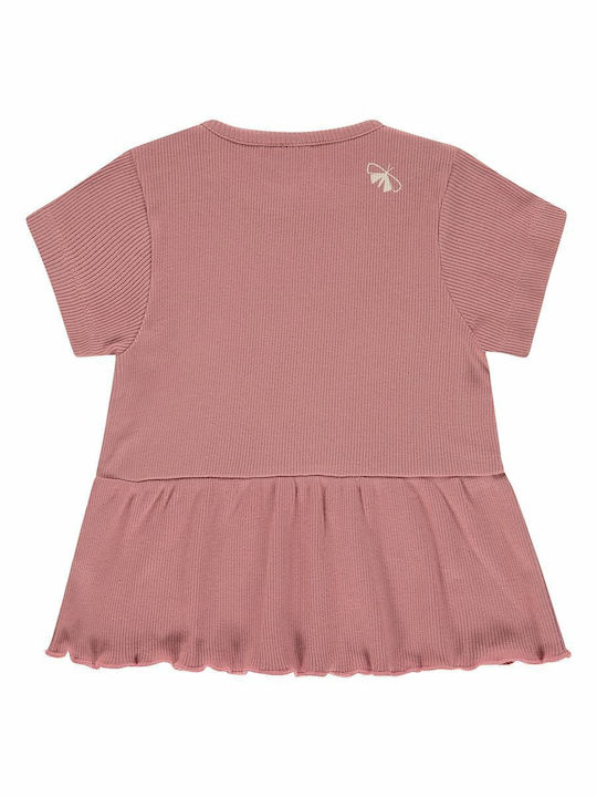 Babyface Kids Blouse Short Sleeve Pink