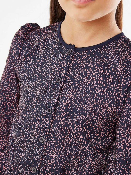 Kinderkleid Langärmelig Mehrfarbig