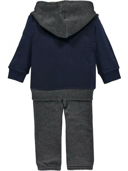 Mek Kinder Sweatpants Set - Jogginganzug Dark grey 2Stück