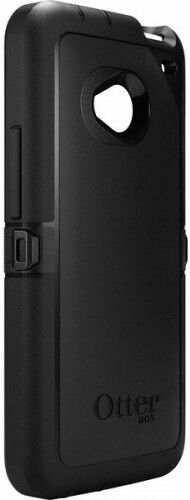 Otterbox Commuter Back Cover Σιλικόνης Μαύρο (HTC One)
