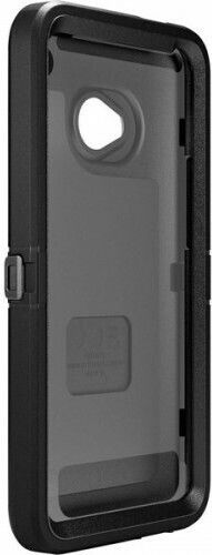 Otterbox Commuter Back Cover Σιλικόνης Μαύρο (HTC One)