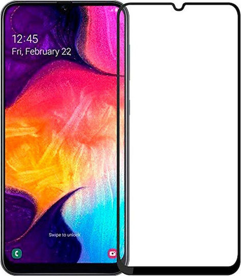 5D Tempered Glass Μαύρο (Huawei P20)