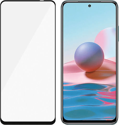 5D Full Face Tempered Glass Μαύρο (Redmi Note 10 / 10s / Poco M5s)