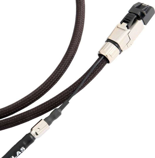 Atlas Cables U/UTP Cat.6a Ethernet Network Cable 5m Black