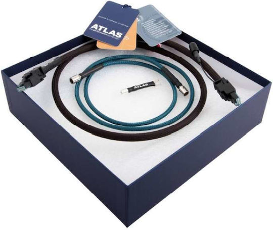 Atlas Cables U/UTP Cat.6a Ethernet Network Cable 5m Black