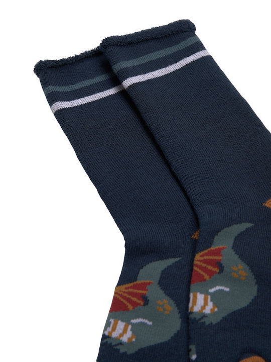 Ysabel Mora Kids' Socks Knee-High Navy Blue