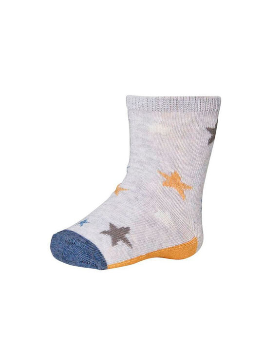 Ysabel Mora Kids' Ankle Socks Gray 2 Pairs