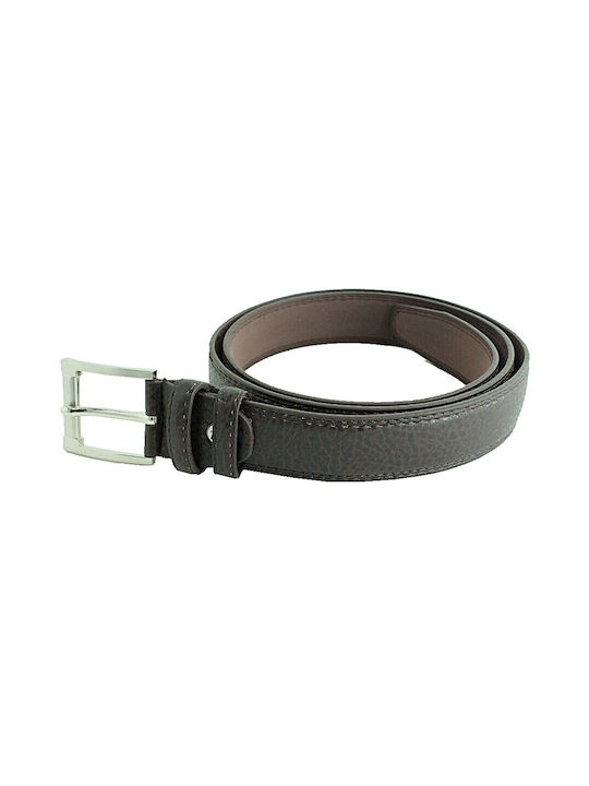 Men's Artificial Leather Belt Brown