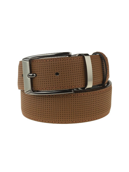 Mark Milan Men's Belt Tabac Brown