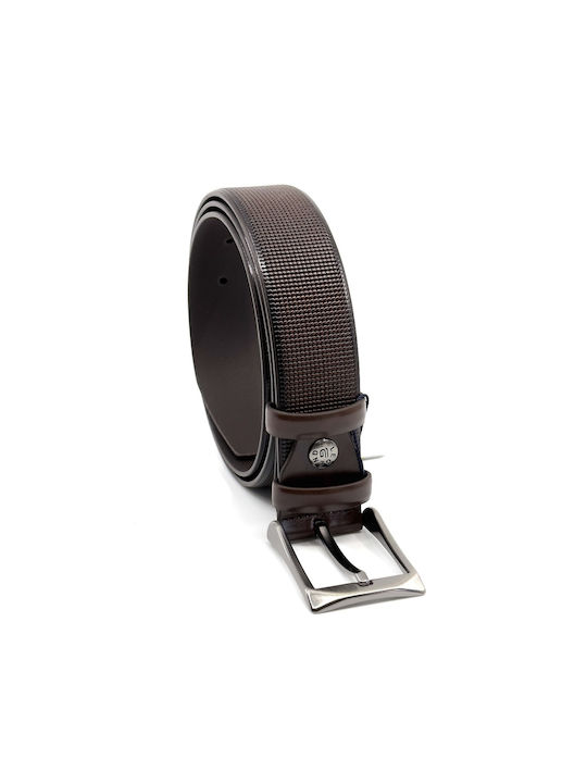 Legend Accessories Men's Leather Belt Brown