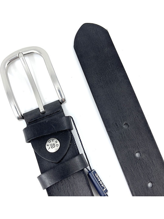 Men's Belt Leather Black