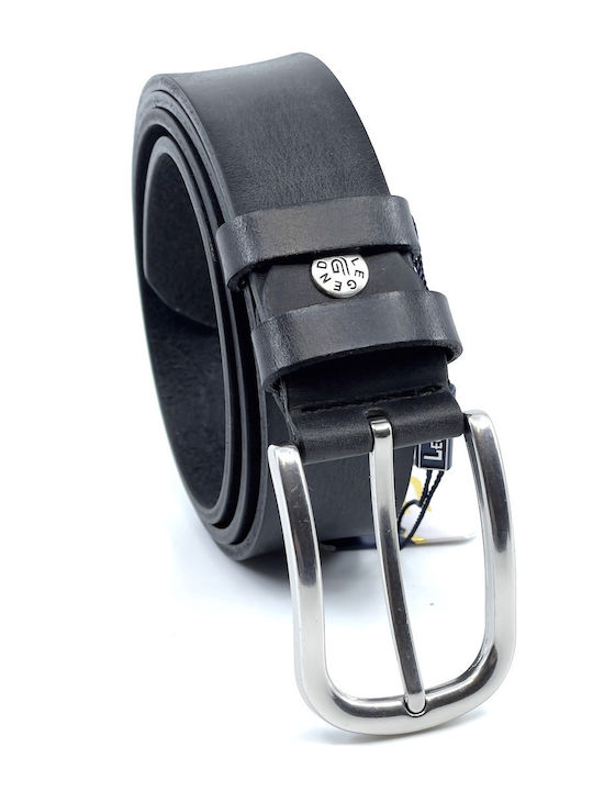 Men's Belt Leather Black