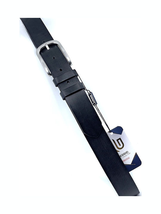 Men's Belt Leather Black