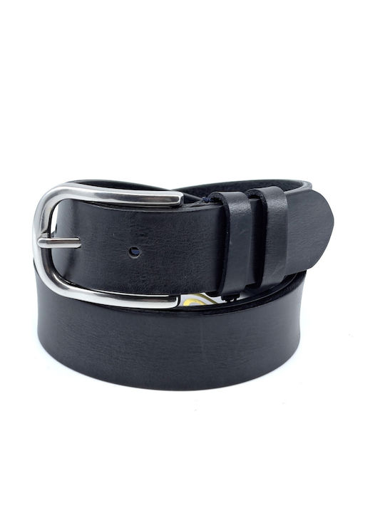 Men's Belt Leather Black