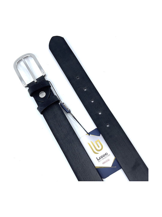 Men's Belt Leather Black